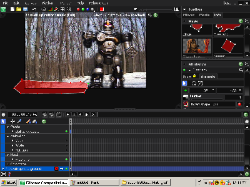 Freehand mask ex. Copyright 2009 David A. Hamilton